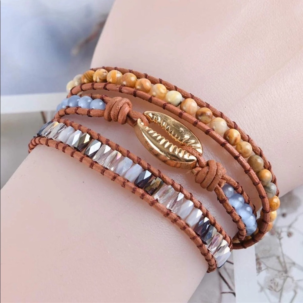 SALE! 🎁❄️ “Good Luck” Jasper & Amazonite Bracelet